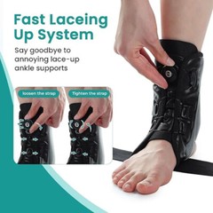 Drop Foot Ankle Support Brace Stabilizer Splint Compression Sprain Pain Relief