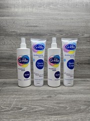 4 Ca-Rezz Antibacterial Skin Care No Risc Cream 9.7 Oz And Incontinent Wash
