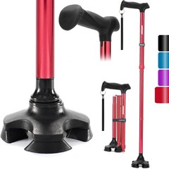 AdjustableWalking Cane for Men Women,Folding,Lightweight,Collapsible,Heavy Duty