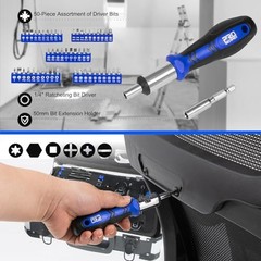 Home Tool Kit, 259-Piece Household Hand Tool Set with Heavy Duty Aluminium