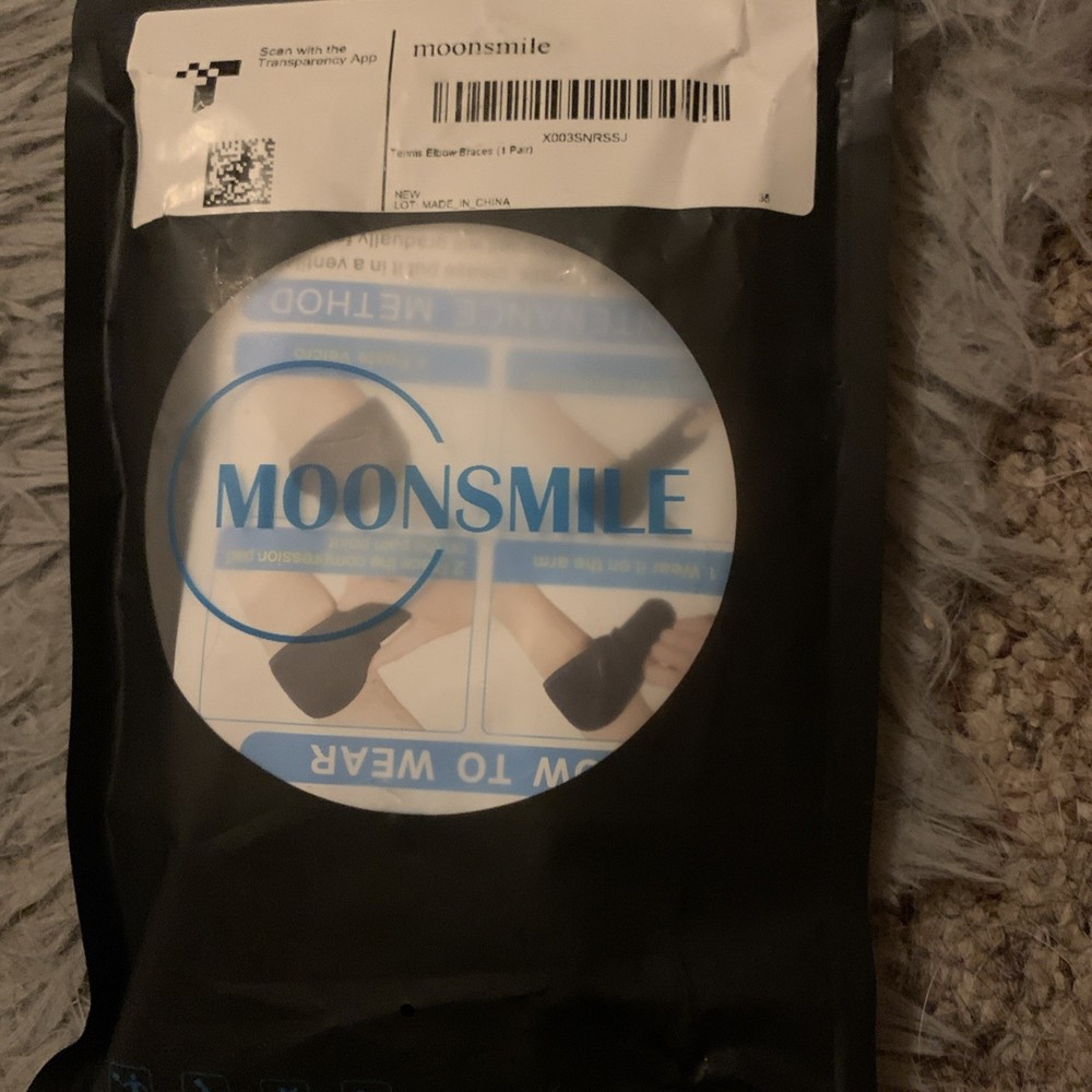 MOONSMILE Tennis Elbow Braces for Tendonitis Golfers Elbow