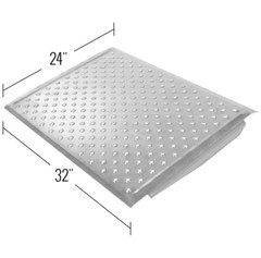 24″ L x 32″ W – Silver Spring Aluminum EZ-Traction Threshold Ramps