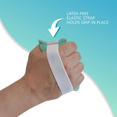 Hand Contracture Cushion 5″ x 2.5″ – 1-Pack Palm Grip for Stroke Recovery & O…