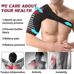 Compression Shoulder Brace with PowerKnit Compression Technology | Shoulder