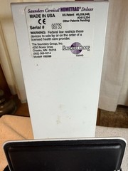 Saunders HomeTrac Deluxe Neck Device w Case Manual Pump