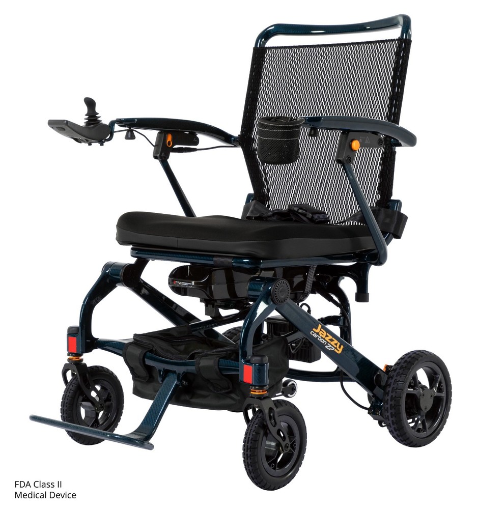 Pride® Mobility Jazzy® Carbon 27 Folding Travel Power Chair