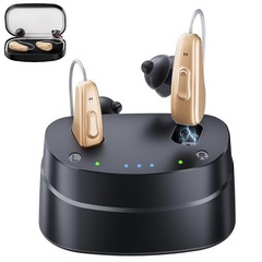 Hearing Aids for Seniors Rechargeable with Noise Cancelling Amplifier 5 Levels
