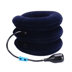 Inflatable Cervical Neck Traction Device Collar Brace Support Pain Relief