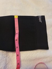 2 Doc Miller Open Toe Compression Socks 15-20mmHg Recovery Varicose BLACK