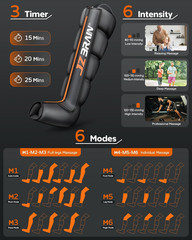 Professional Leg Compression Boots for Circulation & Pain Relief – Athletes & Mo