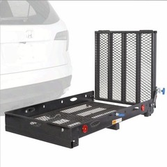 Silver Spring Folding Scooter Wheelchair Carrier w/ 59″ Ramp Steel 500 lb