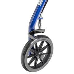 Rollator Rolling Walker with 6 In. Wheels, Fold up Removable Back Support and Pa