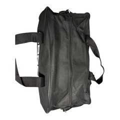 Breg Knee Brace Bag 70069 Black Nylon Zip Shoulder Strap Double Handle 17.75×9.5