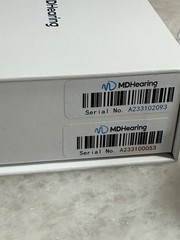MDHearing AIR 3 Series A Charging Case Base Replacement + Original Box + USB