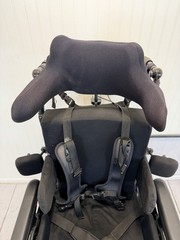 Quickie Iris Tilt in space w/ recline Wheelchair 17″x20″ adj depth