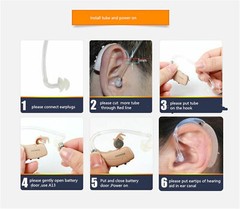 Signia Siemens hearing aids Fast p BTE 4 Channel digital profound to severe loss