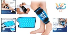 Long Lasting Ice Pack for Legs & Calf Relief Reusable Gel Cold Wrap