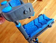 iWalk 3.0 HFC30303 Hands Free Knee Crutch Blue Black – Adjustable Height