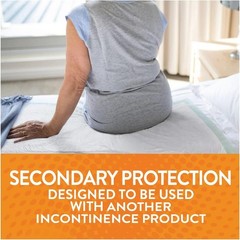 Assurance Unisex Premium Quilted Underpad, Maximum Absorbency, XL (30 Count)