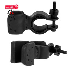 Psiriol 4Pcs Cane Holder for Walker, Walking Stick Holders Black