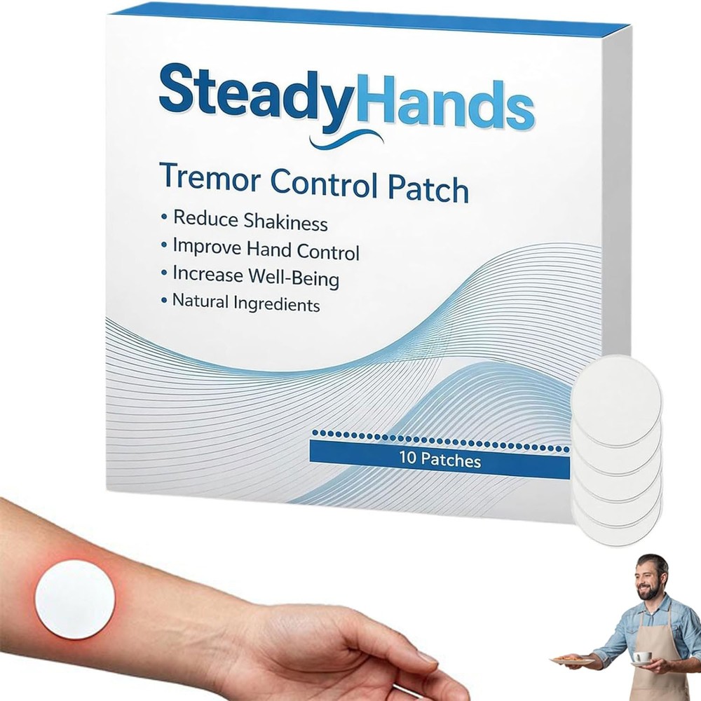 Steadyhands Tremor Control Patch, Steady Hands Control Patch – Hand Stabilizer