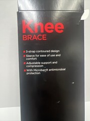 Equate Knee Brace with Microban Antimicrobial Protection, Adjustable Support