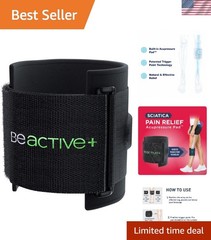 Plus Acupressure System – Effective Sciatic Nerve Pain Relief Brace (One Size)
