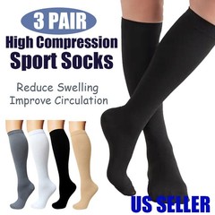 3X Diabetic Compresssion Socks for Neuropathy Swollen Bariatric Lymphedema Sox