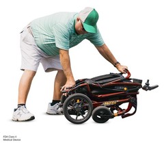 Pride® Jazzy Carbon Heavy Duty Carbon Power Wheelchair-1 year labor included!