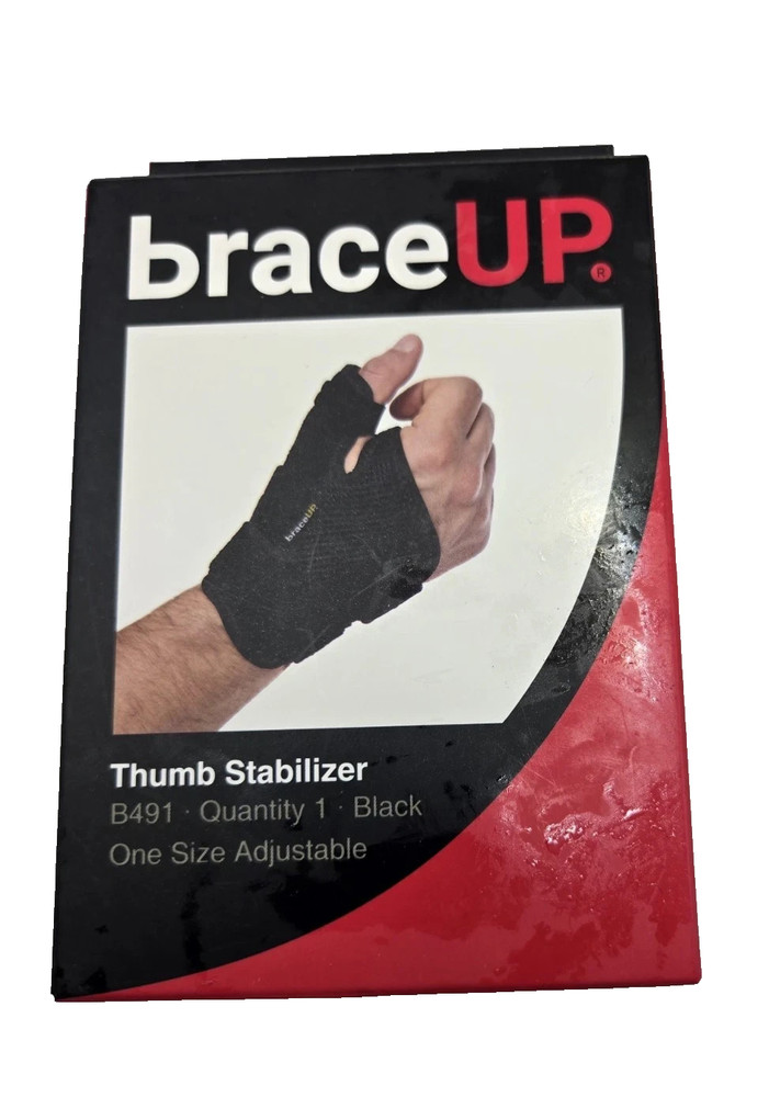 Brace Up Thumb Spica Braces For Thumb Splint For Trigger Finger Arthritis New