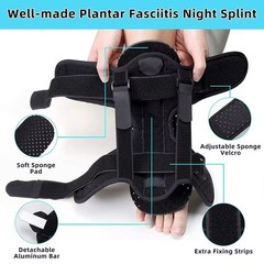 Night Splints Plantar Fasciitis Pain Relief Adjustable Foot Drop Ankle Brace US