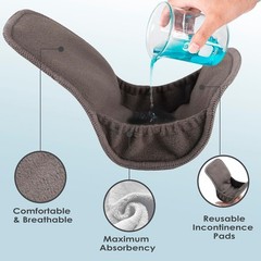 Comfortable and Reusable Incontinence Guards for Men – 2 Packs, Extra Heavy