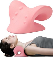 Neck & Shoulder Relaxer Cervical Traction Pillow for Spine Alignment & Pain