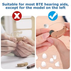 30 Pcs Dome Hearing Aid Silicone Hearing Aid Domes Hearing Aid Power Medium