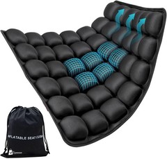 Sondor Travel Cushion, Inflatable seat Cushion, Suitable for Airplane Seats,