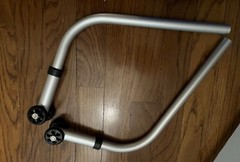 Pair Quickie Wheelchair Anti Tip Bars Sunrise Medical 900732 Wheelie Bar Tubular