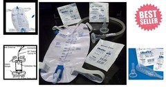 One-Week Supply Urinary Incontinence Kit: Catheters, Leg Bag & Draining Tubing