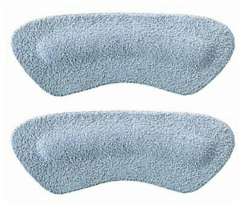 Pedag Stop Padded Leather Heel Grips, Gray, One Pair ( Pack of 5)