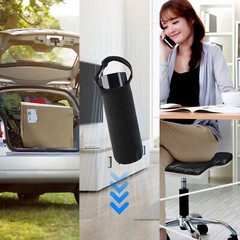 Automatic Water Cooling Seat Soft Comfortable Cushion Adjustable 3 Speeds Fan US