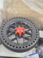 BlessReach WB-2202-T All Terrain Knee Scooter Walker Foldable Disc Brake 300lb