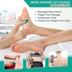 Massage Tool Set, Trigger Point Massage Tool Kit with Thumb Saver, Deep Tissu…