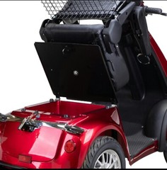 Platinum Mobility Scooter Ships Assembled 500 lb Cap USA Warranty 15 mph Red