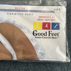 New In Package GOOD FEET Arch Support Women’s Firm Exerciser W 457 Honeycomb