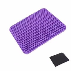 Gel Seat Cushion Set for Long Sitting Double Thick Office Desk Home Wheelchair
