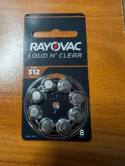 Rayovac Hearing Aid Batteries Size 312 – Fast shipping- Fresh Exp-12/2026