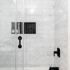 Suction Shower Grab Bar 7.95 Inch Non-Slip Bathroom Safety Rail for Elderly D…
