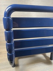 HEWI Hanging Shower Seat Dark Blue Removable 17-5/8″ Wide Bathroom Support