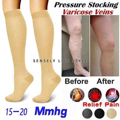 Medias De Compresión Para Mujer Hombre Pregnant Maternity Running Support Hose