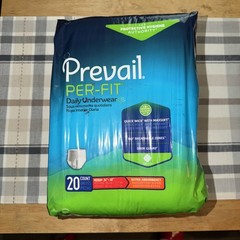 Prevail Per-Fit Unisex Incontinence Underwear Size Medium Bag of 20 (PF-512)