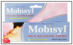 Mobisyl Pain Relieving Creme with Soothing Aloe Vera, 3.5-Ounce Tube